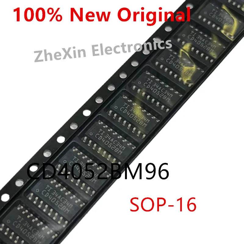 

20PCS/Lot CD4052BM96 、CD4051BM96 、CD4053BM96 New analog multiplexer chip CD4052BM 、CD4053BM 、CD4053BM