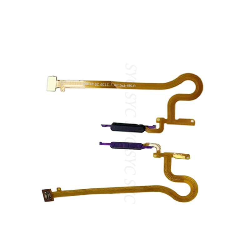 Fingerprint Sensor Button Flex Cable Ribbon For VIVO Y21 Y21S Y33S Key Touch Sensor Flex Replacement Parts