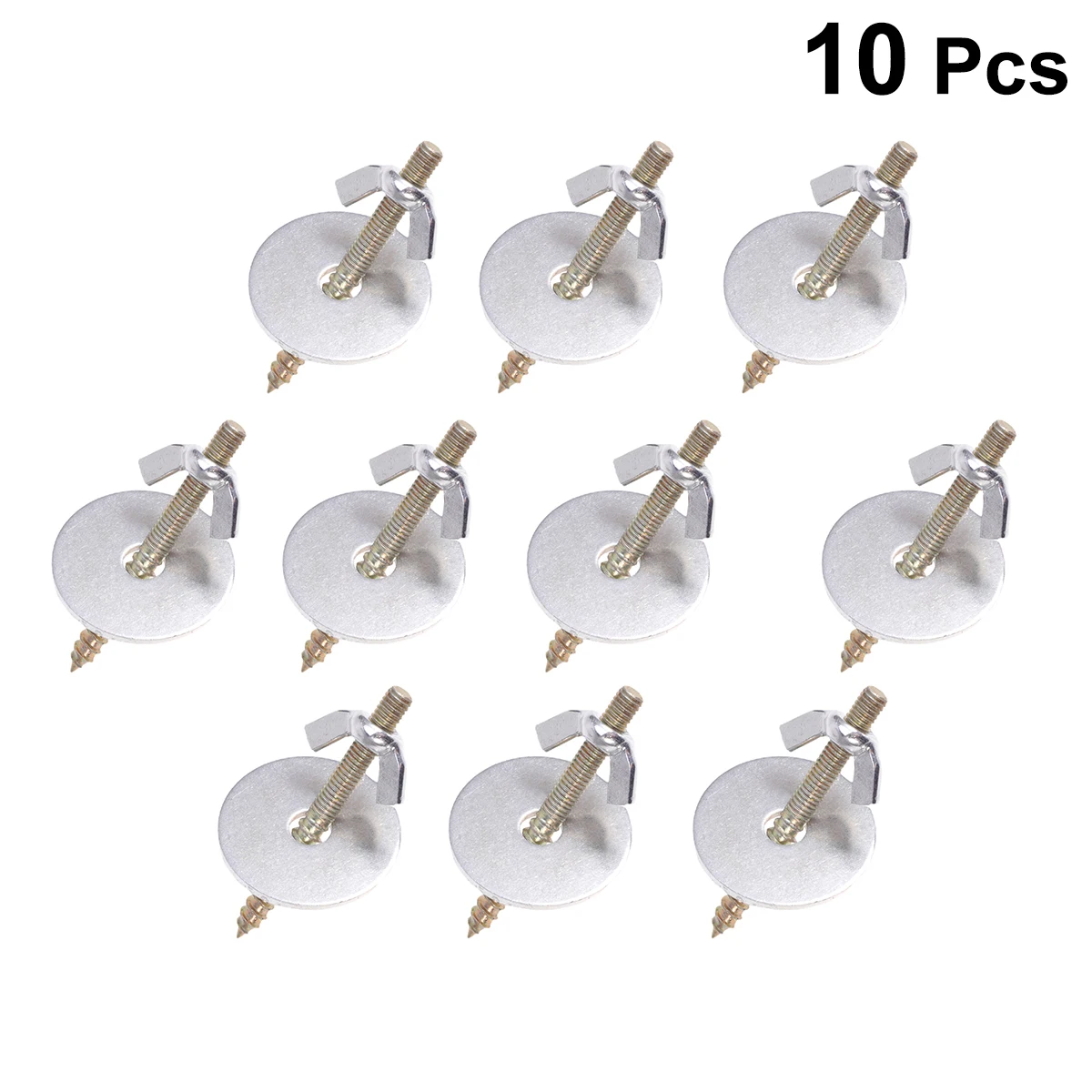

10pcs M6X30 Retaining Screw Fitting Screws Bird Nesting Lock Cage Parrot Breeding Box Squirrel Rabbit House Gasket Included