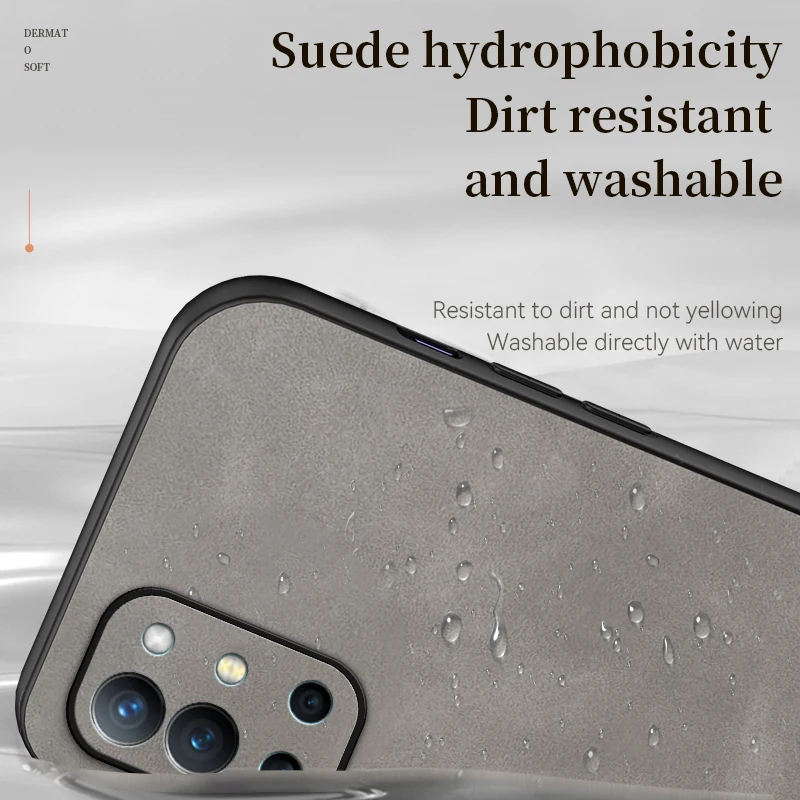 Luxury Sheepskin Magnetic Leather Holder Phone Case For OnePlus 9 Pro Soft Protection Case Stand Back Cover For OnePlus 9R 9RT