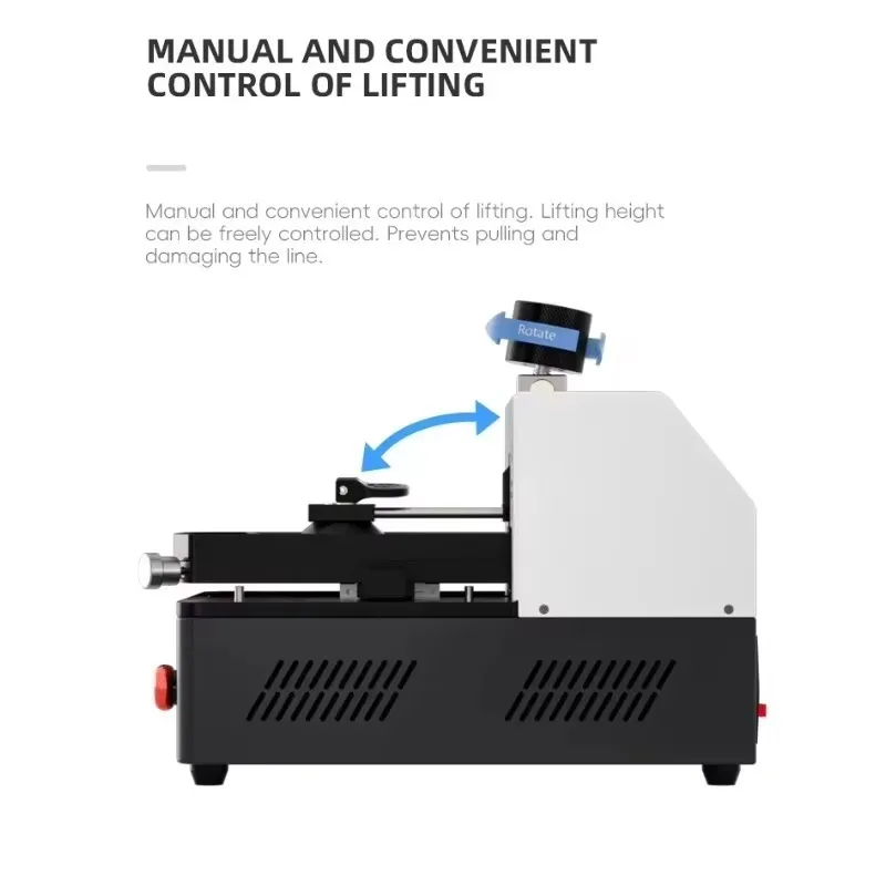 

TBK 288H Electric Automatic Vacuum Suction Cup Screen Separator for Mobile Phone Repair Universal Electric Vacuum Pump