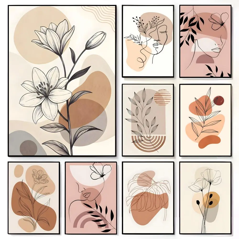 Abstract B-Boho A-A…