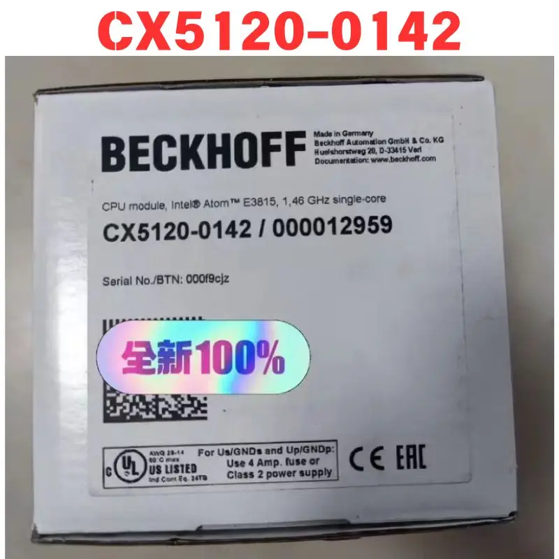brand new CX5120-0142 plc controller
