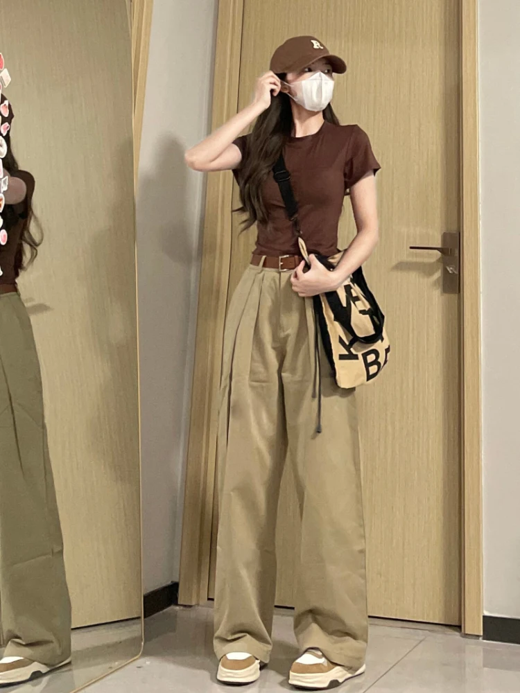 

Summer Outfit Two-Piece Set Women's Light Maturity Style Salt System High-End Feeling Complete Street Fashion Tea Set