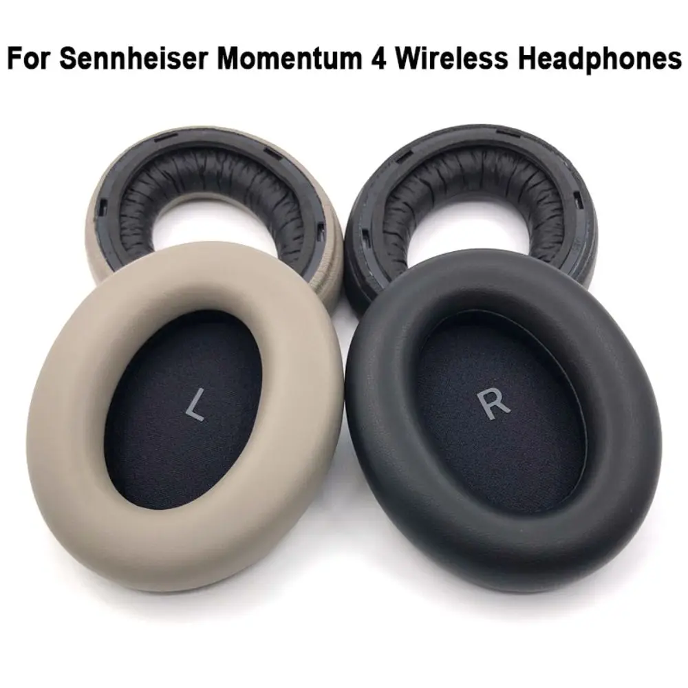 1Pair Earpads For Sennheiser Momentum 4 Wireless Headphones Earpads Ear Pads Cushion Cover Replacement Earmuff