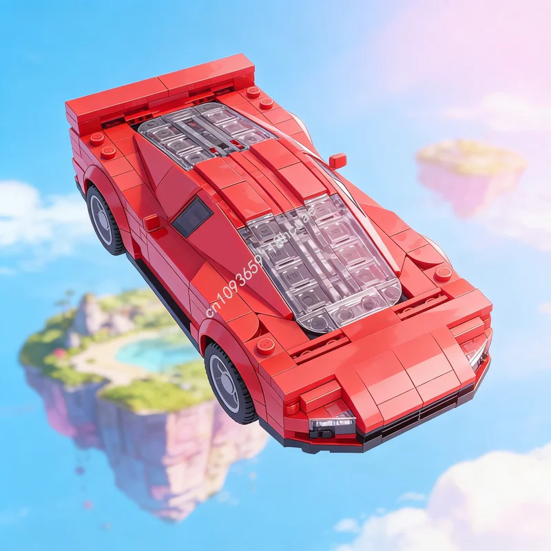 

Набор строительных блоков MOC City Champions, 343 детали, модель архитектурного сооружения, игрушка для сборки, рождественский подарок, идея для творчества, развивающий конструктор