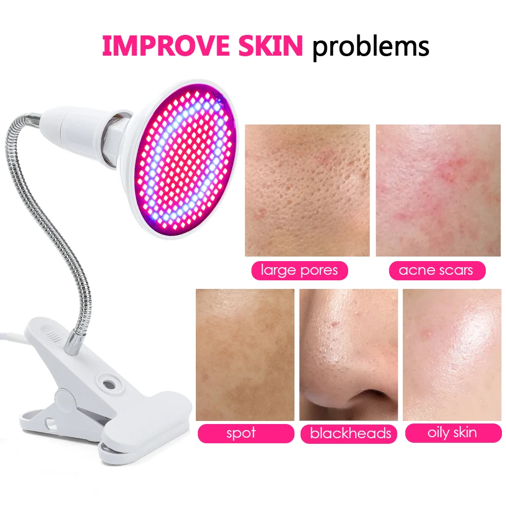 LED Light Therapy Lamp Skin Care Anti Aging 660nm 850nm Red Light Therapy For Full Body Facial Acne Treatment Spa Beauty Care