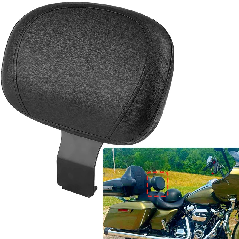 

Motorcycle Front Driver Rider Backrest PU Leather Cushion Pad For Suzuki Intruder C50 Boulevard Volusia VL400/800 2001-2017