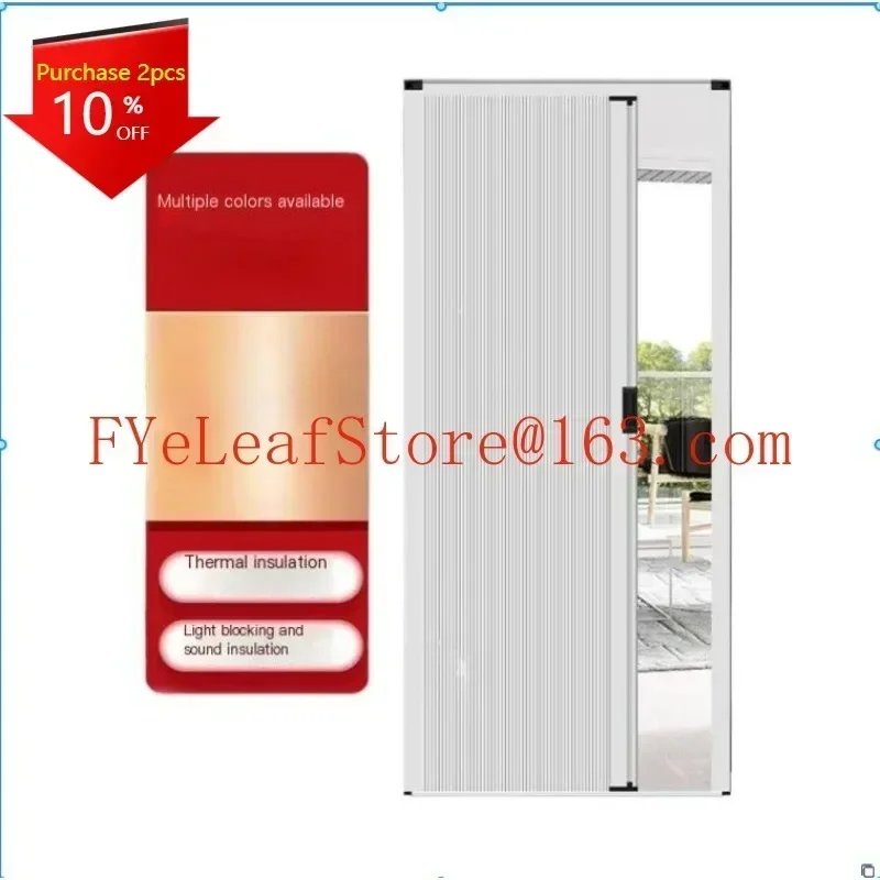 Customized Size Contact Customer Service Sliding Door Folding Honeycomb Door Curtain