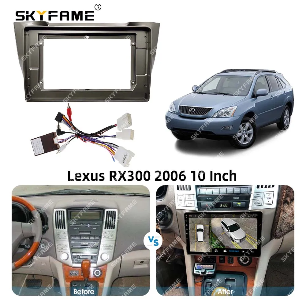 SKYFAME Ramka radiowa Lexus RX Toyota Harrier Android