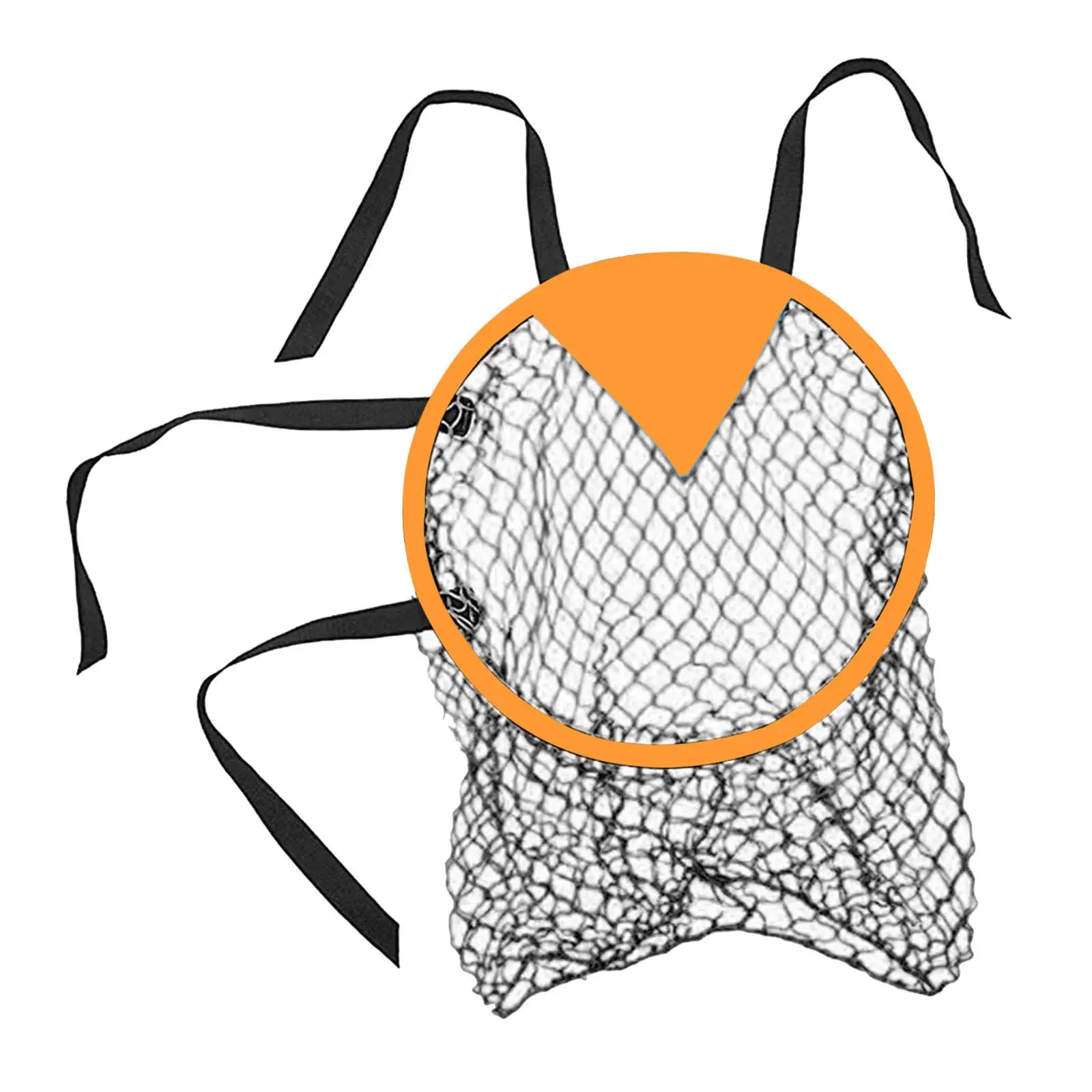 

Soccer Goal Target Net Foldable Portable Lightweight Dia.45cm Adjustable Straps