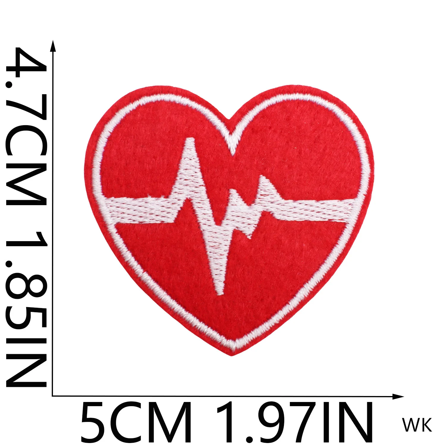 10 Pcs Nurse Care Iron On Sew On Embroidered Patches Clothing Hat Bag Shoe Repair Phone Gift Box Decor DIY Accessory