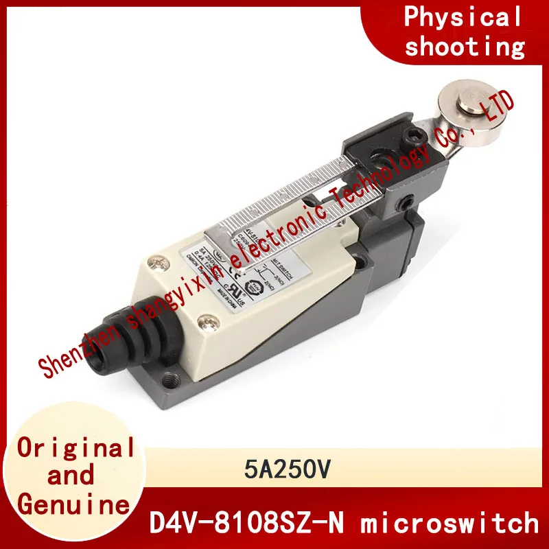 Original D4V-8108SZ-N microswitch 5A250V limit switch stainless steel roller swing rod adjustable