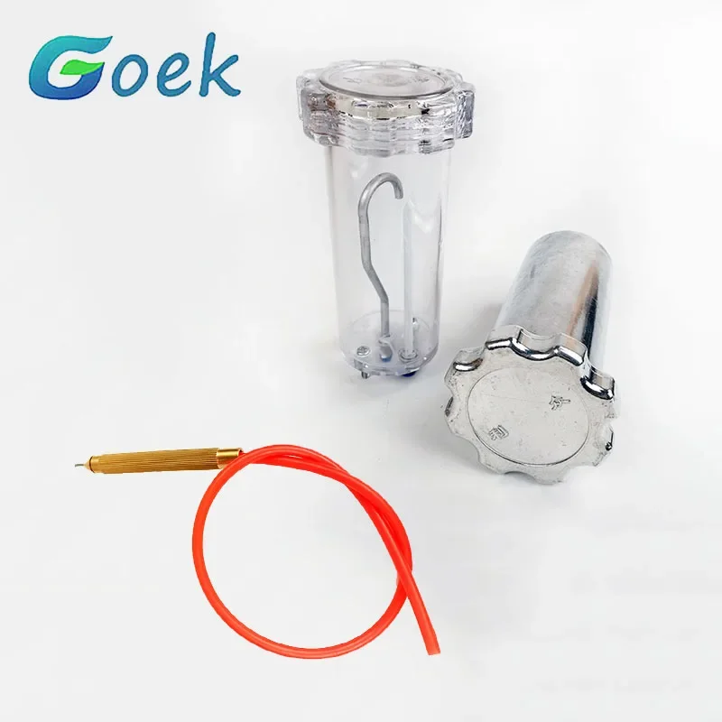 Dental Accessories for Sandblaster Double Pen Alumina Sandblasting Machine Accessories sandblasting bucket sandblasting pen