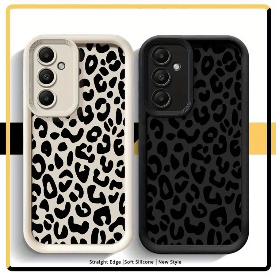 Leopard print Phone Case for Samsung Galaxy A55 A25 A35 A16 A15 A54 A34 A14 A24 A53 A33 A23 A13 A52 A32 A22 A12 A51 A71 A72 A73