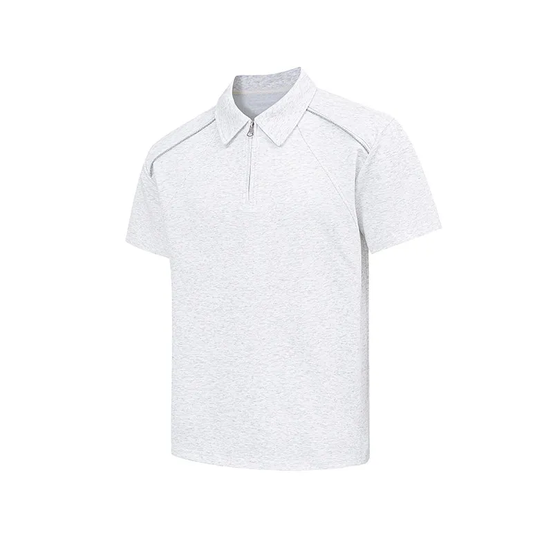 Summer New Style Mamba Cotton Trendy Men's American Retro Patchwork Short-Sleeved T-Shirt Polo