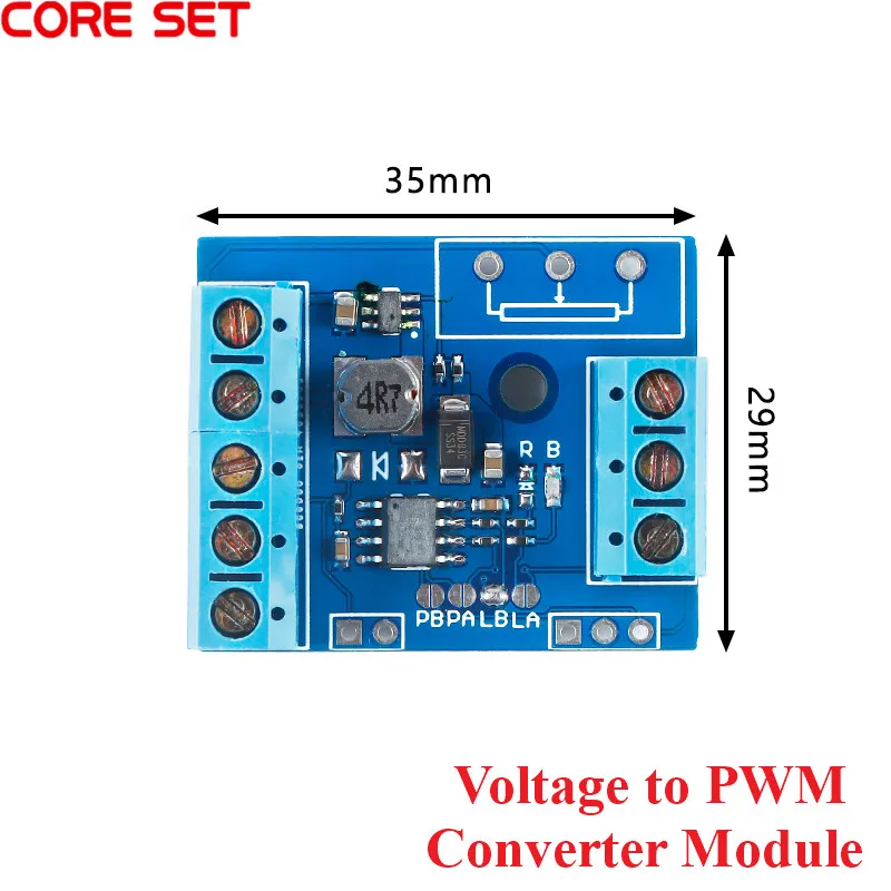 Voltage Converter Module Voltage to PWM 0-5V Voltage 0%-100% Digital to Analog Signal PWM Power Module 1KHz 10KHz Signal Output