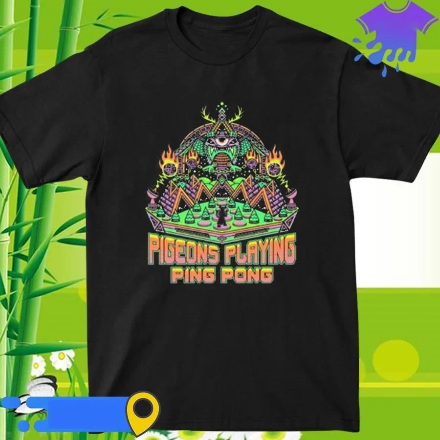 Pigeons Playing Ping Pong June 5 6 2024 Tour T Shirt Size S-5XL CG1084