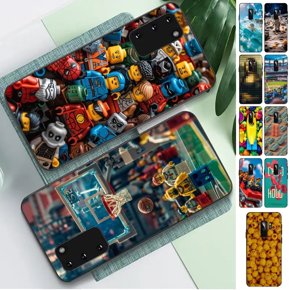 L-LEGO Phone Case For Samsung S 9 10 20 21 22 23 30 23 24 Plus Lite Ultra FE S10lite Fundas