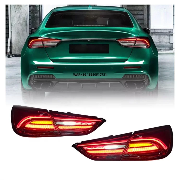 

Dynamic signal Taillights Plug and Play Taillights Upgrade From Old Model to New 2022 LED Taillights for Quattroporte