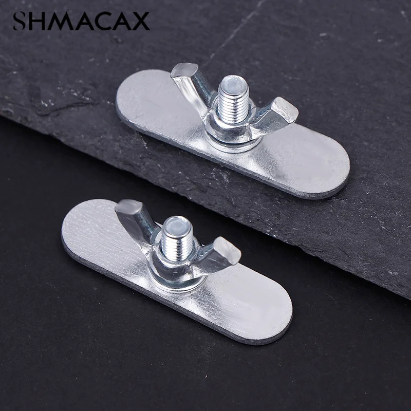 

2Pcs Butterfly Turnbuckle Screws Stainless Steel For Mobile Air Conditioner Casement Sealing Plate Wing Bolts Turnbuckle