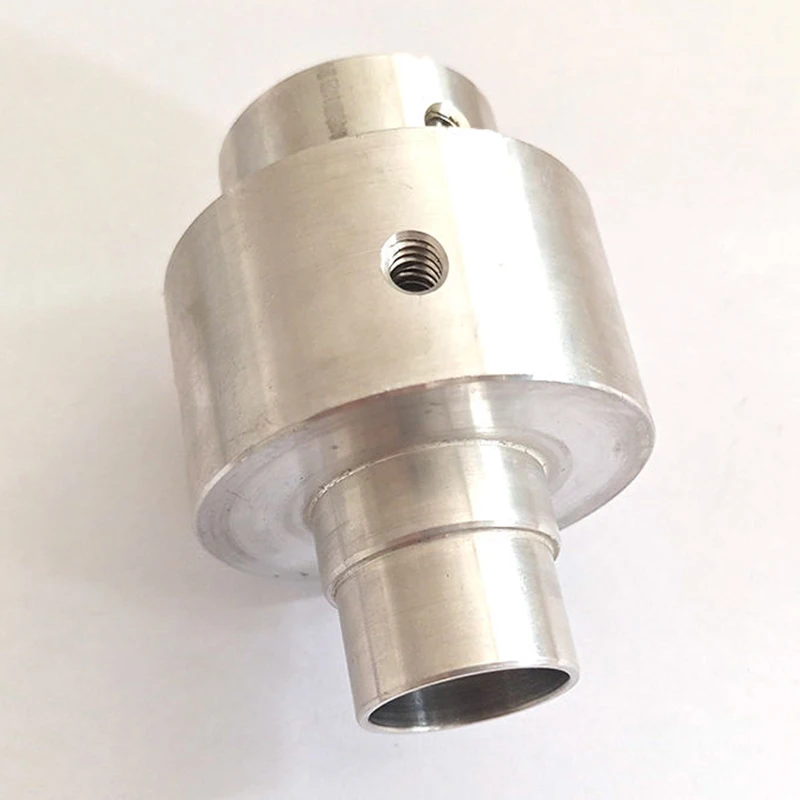 Custom CNC Machining Services Custom Precision Lathe Aluminum Step Bushing Dual End Hollow Locating Sleeve