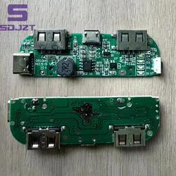 5V 2.4A Dual USB Micro/Type-C USB Mobile Power Bank Lithium Battery Charger Board Accessories For Phone DIY Charging Module