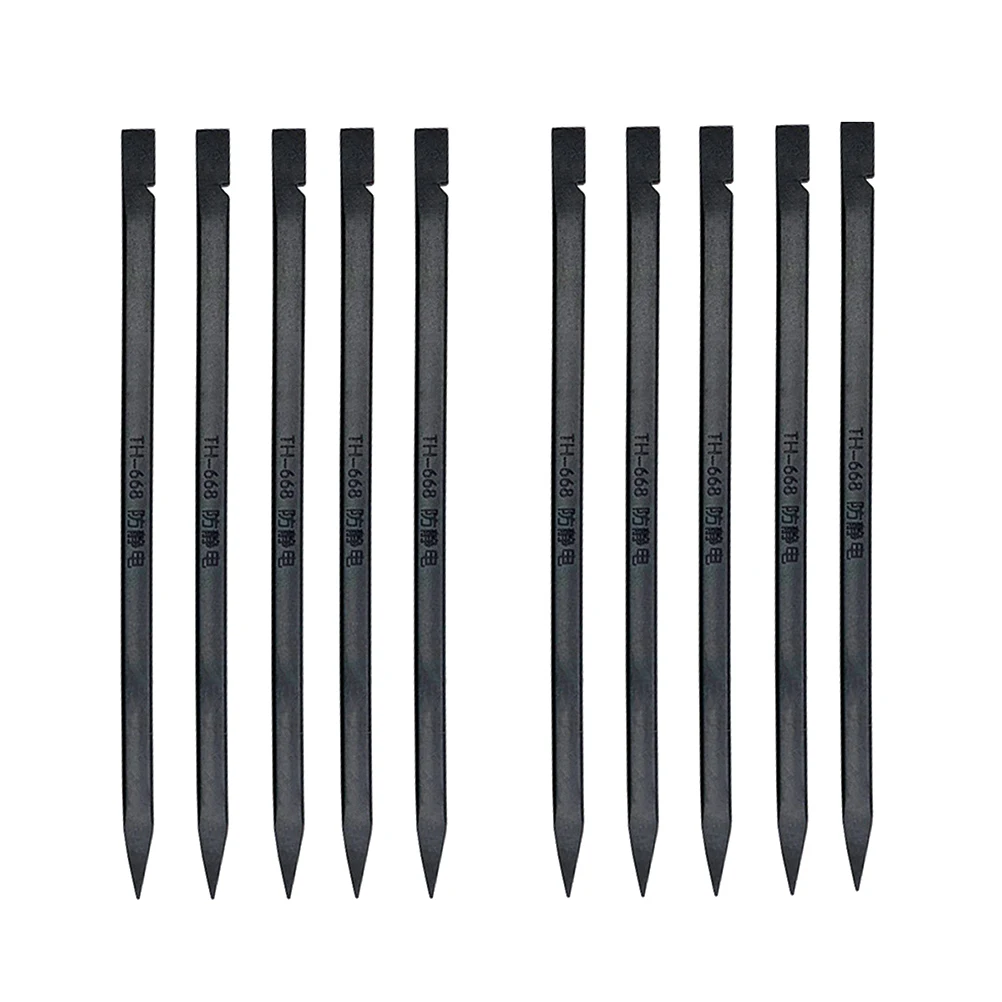 10 Pieces Universal Anti-Static Plastic Spudger Stick Opening Pry Tool Kit For Mobile Phone Tablets Laptop PC Repair Rod