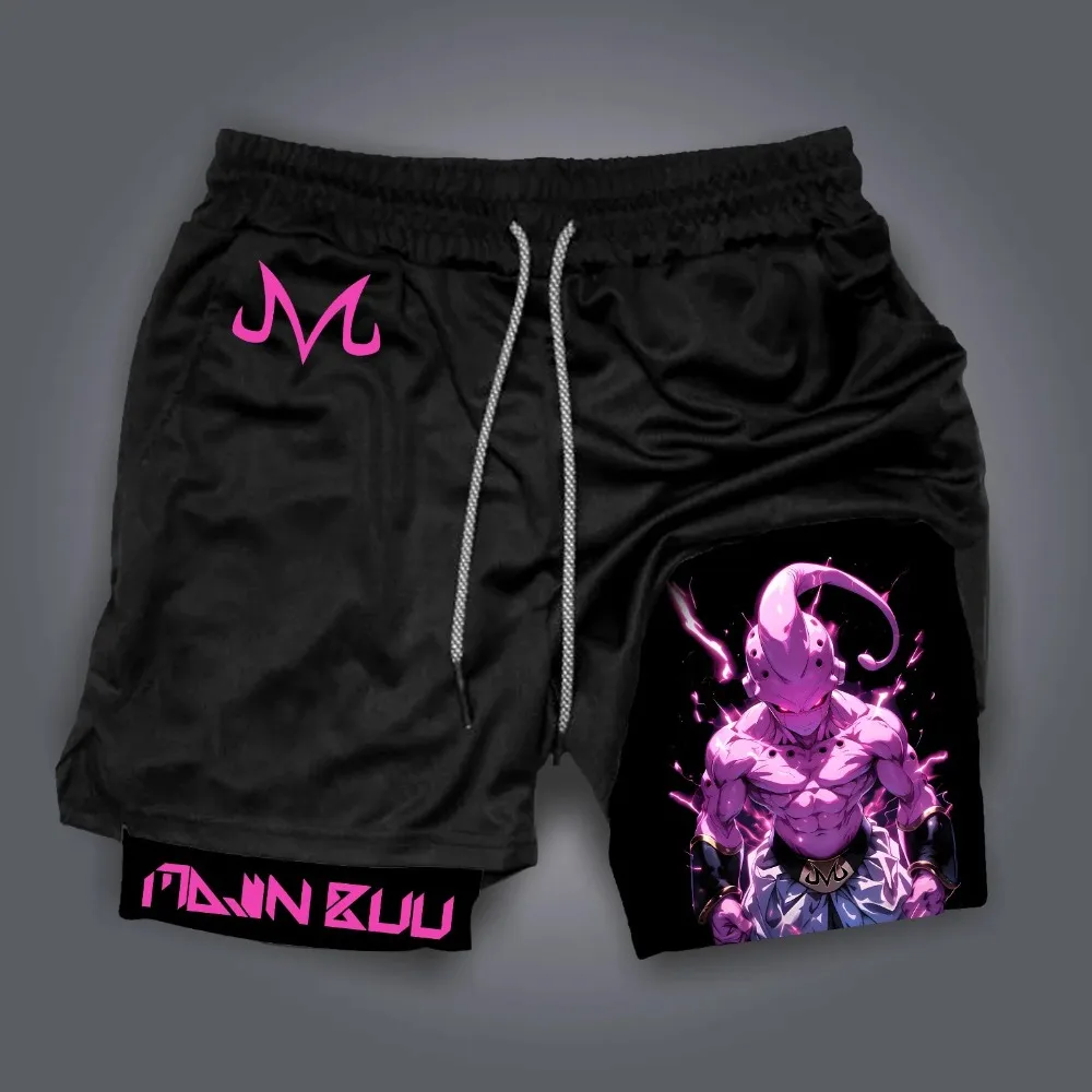 25-26 DragonBall Anime Sportshorts für Badminton, Unisex, Kei-Stil, Retro, Atmungsaktiv, Schnelltrocknend