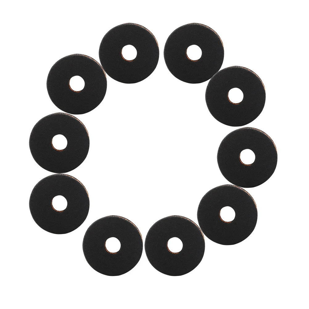 

10 Pcs Cymbal Hair Pad Drum Kit Felt Pads Small Cymbla Gadgets Useful Accessories