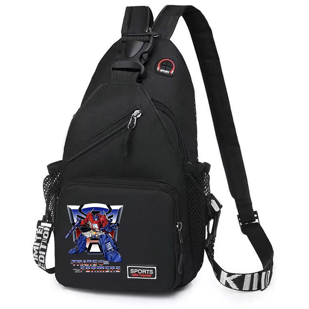 Transformers Chest Bag Sling Messenger Bags Crossbody Backpack Travel Sports Bagpack Men Shoulder Bag Women Gift Rucksacks