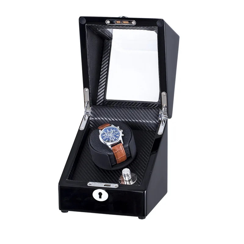 Watch Winder for Male Female Luxury Mechnical Automatic Watches Wooden Storage Shaker Watch Display Box