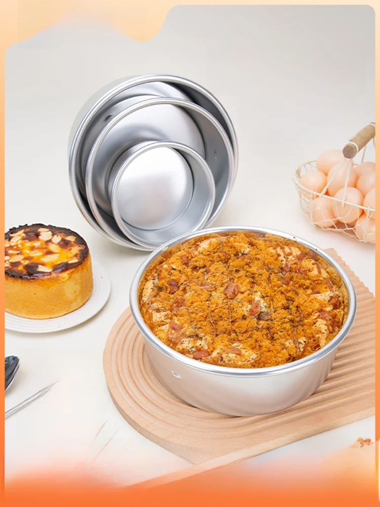 

Aluminum Alloy Cake Mold Non-Sti Coating Baking Tray for Home Use Oven Springform Pan 578 Inches Size for Commercial Use