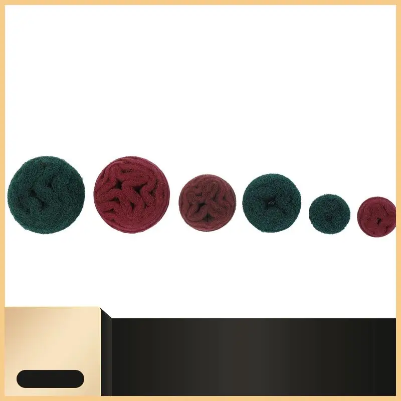 

6 шт. устанавливаемая купольная шлифовальная швабра, полировальное колесо из нейлонового волокна для металла, дерева 180 320 Grit-N30R