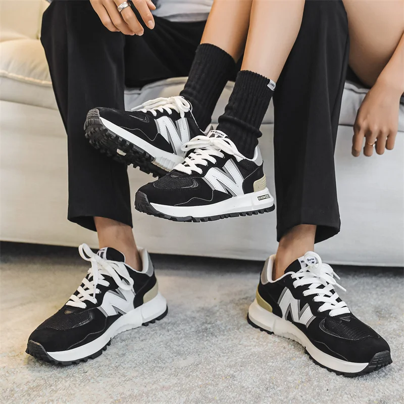 

Wanux Mens Walking Running Comfy Tennis Shoes Adult Fashion Sneakers Classis New Sports