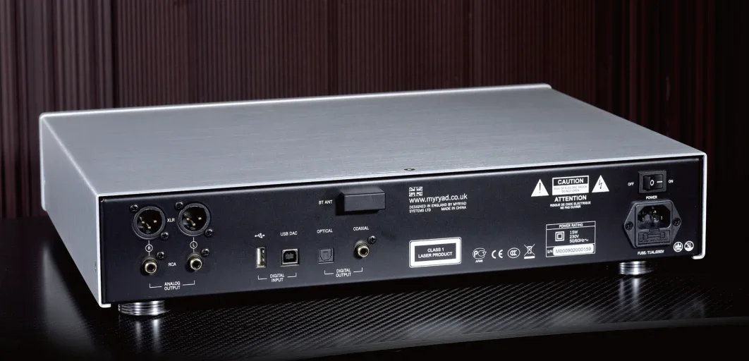 2026 Myryad Z310 CD ESS ES9219C رقاقة مشغل الوسائط الرقمية معدات الصوت والفيديو المنزلية تدعم WAV Flac DSF PCM AAC DSD