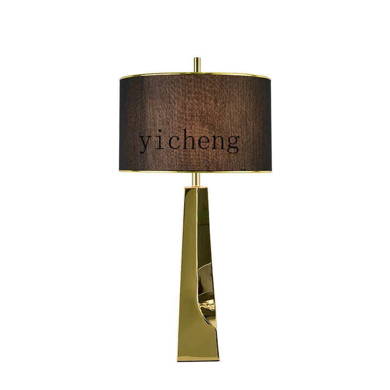 ZK Modern Designer Sample Room Simple Dining Room Bedroom Living Room Metal Personality Creative Table Lamp