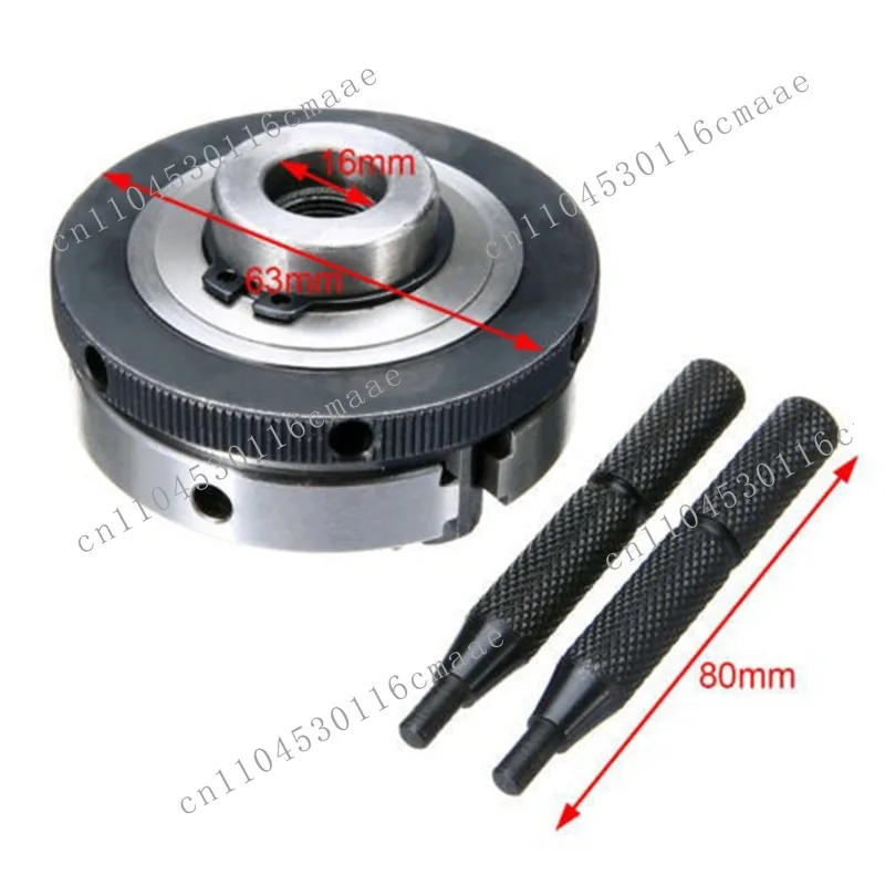 

NEW K01-63 Mini Lathe Chuck Three Jaw Manual Self-Centering Chuck Thread Mounted for CNC Precision Instruments