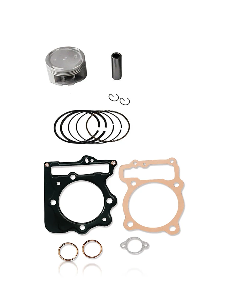 Jogo grande da gaxeta do cilindro do anel de pistão da motocicleta do furo de 85mm para honda xr400 xr400r 1997-2004 trx400 trx400ex 1999-2007