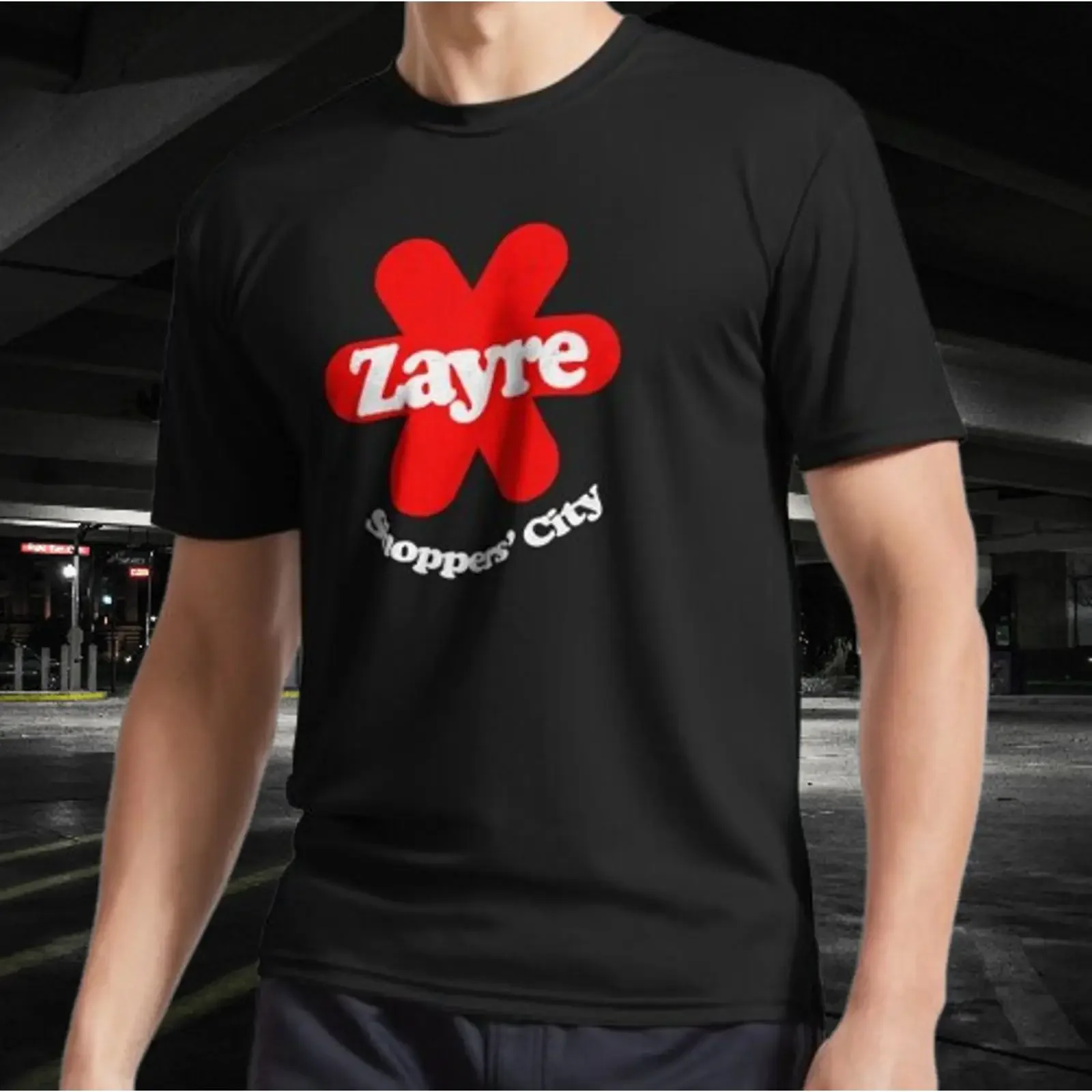 Zayre Shopper's City Department Logo T Shirt Funny American S to 5XL vintage Washed designer clothes Unisex