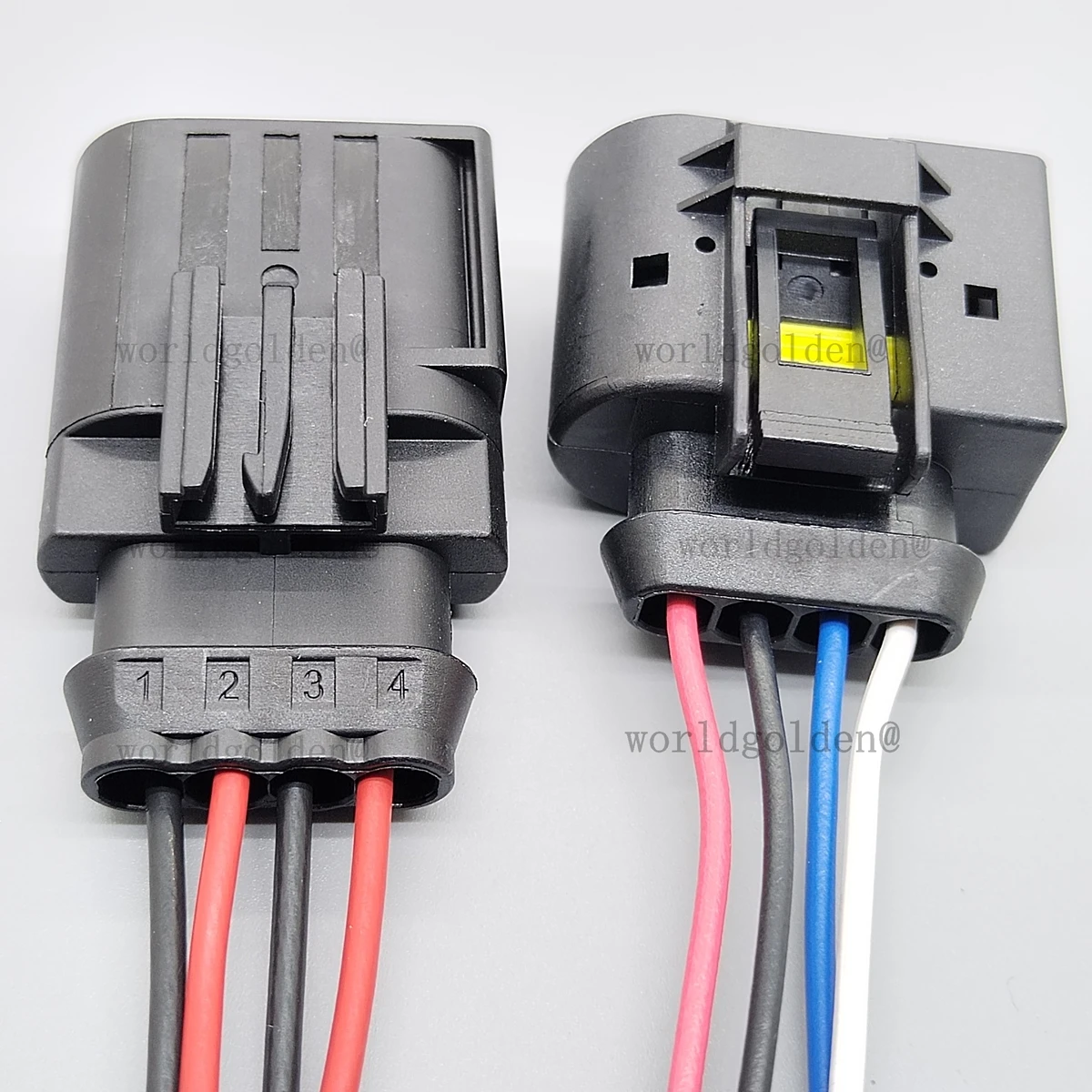 09441491 4Pin Waterproof Connector for Universal Vehicles coil sensor damaged wire joint swap car connector