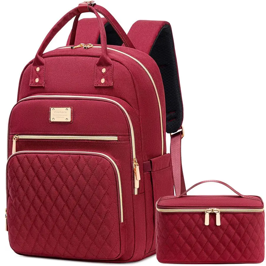 

Lunch Backpack for Women,15.6 Inch Laptop Backpacks Travel Backpack for Women,Work Back pack,Teacher Nurse Back pack Insulated L