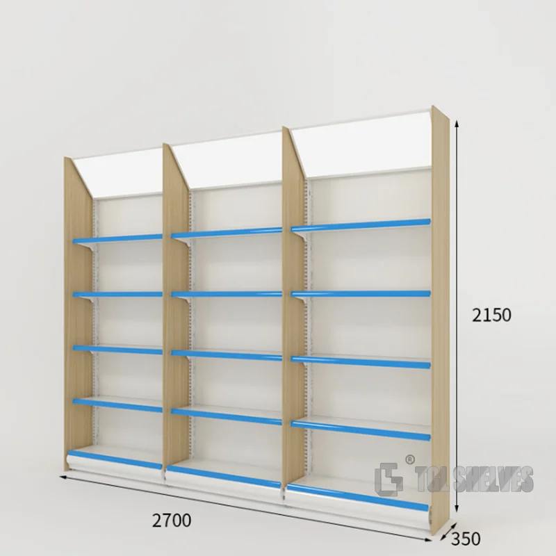 (Personalizado) prateleiras de condôndola rack de vinho supermercado net-a-portershelves de desconto