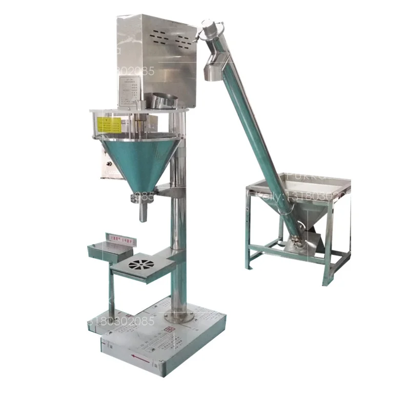 304 Stainless Steel Food Industry CE Approved Spice Powder Auger Filler Filling Machine