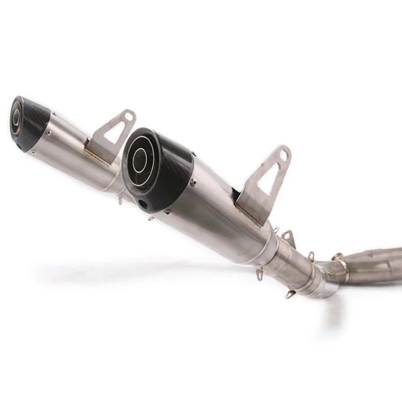 Motorcycle Exhaust Pipes Motorcycle Exhaust System Titanium Alloy Full System Racing Grade Lightweight