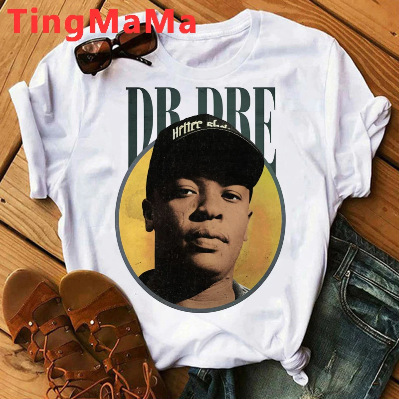 The Chronic Dr. Dre T Shirt Men Street Hip Hop Rap Rnb Style T-shirt Unisex Cartoon Graphic Tees Harajuku Tops Tshirt Male