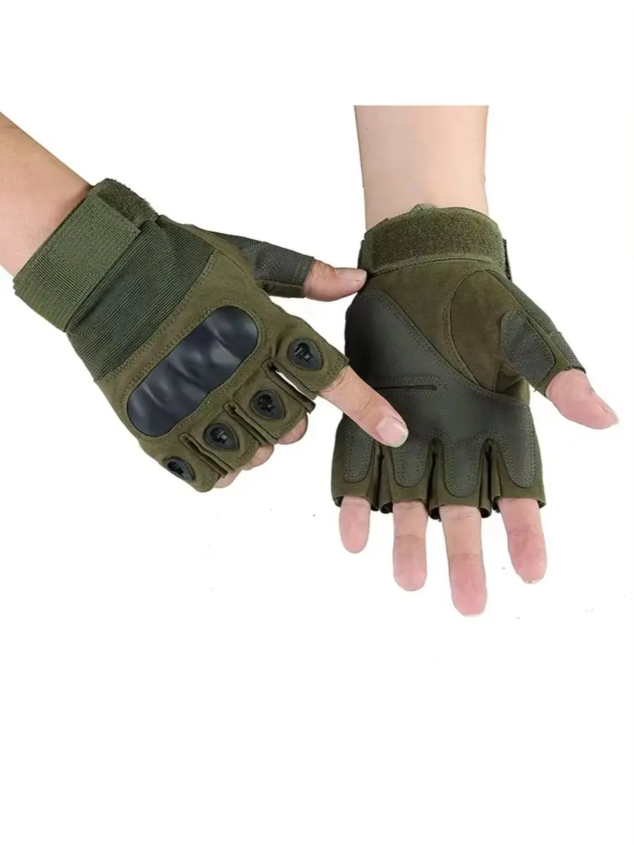 AliExpress NONE Outdoor Sport Glove Fitness Gloves Body Building Training Sports Exercise Cycling Glove Shockproof Motorcycle Hunting Gloves