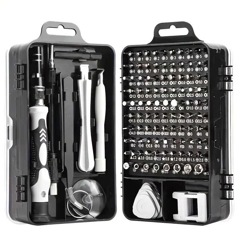 

115-in-1 precision screwdriver set portable tool set magnetic repair tool set for mobile phone/laptop/watche electronic products
