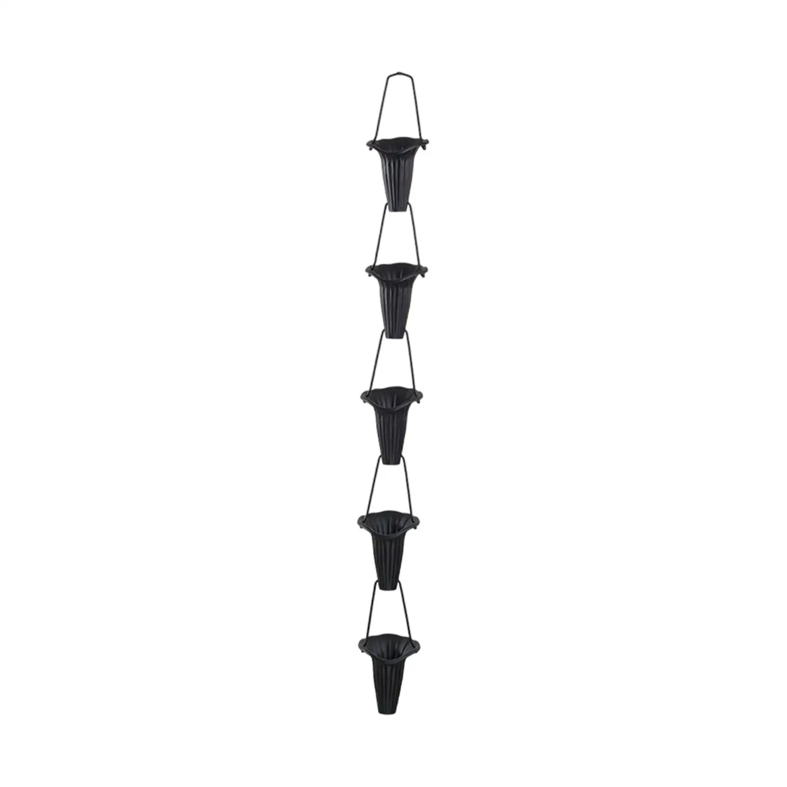

Vintage Hanging Rain Chain Outdoor Eaves Drainage Home Water Diverter for House Roof Garden Pond Decorations