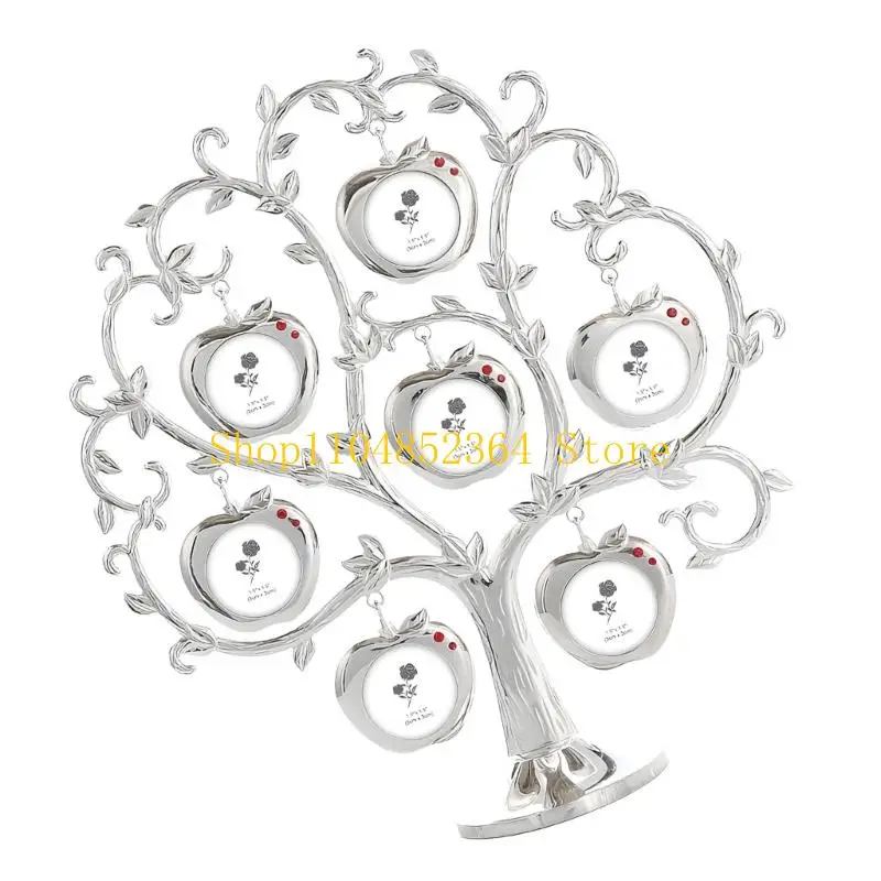 652F Familien-Fotorahmen, Ornament, Stammbaum-Bilderrahmen mit hängendem Bilderrahmen – Detail 3
